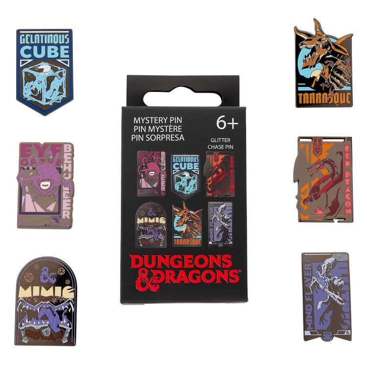 Dungeons & Dragons Hasbro - Loungefly - Mystery Blind Box - Pins