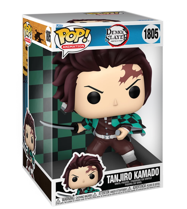 Tanjiro Kamado Jumbo - #1805 - Funko Pop! - Demon Slayer Jumbo
