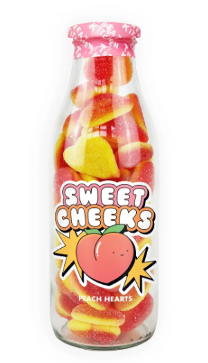 Peach Hearts - Sweet Bottle Treat Kitchen