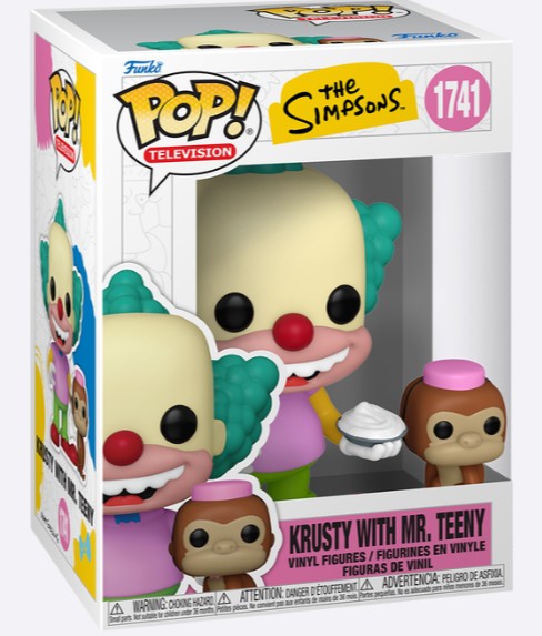 Krusty with Mr Teeny - #1741 - Funko Pop! - Television - The Simpsons