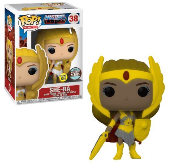 She-Ra - #38 - Funko Pop! - Retro Toys - Masters Of The Universe - Glows in the Dark - Speciality Series Exclusive
