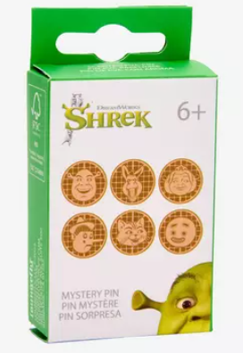 Loungefly Dreamworks Shrek Character Waffles Blind Box Books Enamel Pin- Loungefly - Pins
