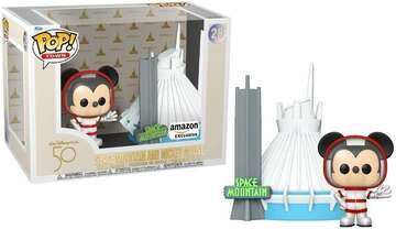 Space Mountain And Mickey Mouse - #28 - Funko Pop! - Town - Disney