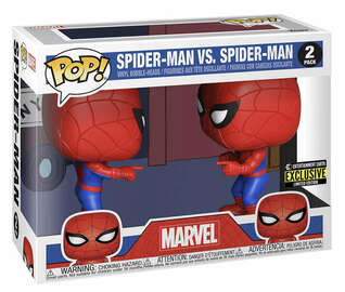 Spider-man vs Spider-man - Marvel - Funko Pop! - EE - Entertainment Earth Exclusive
