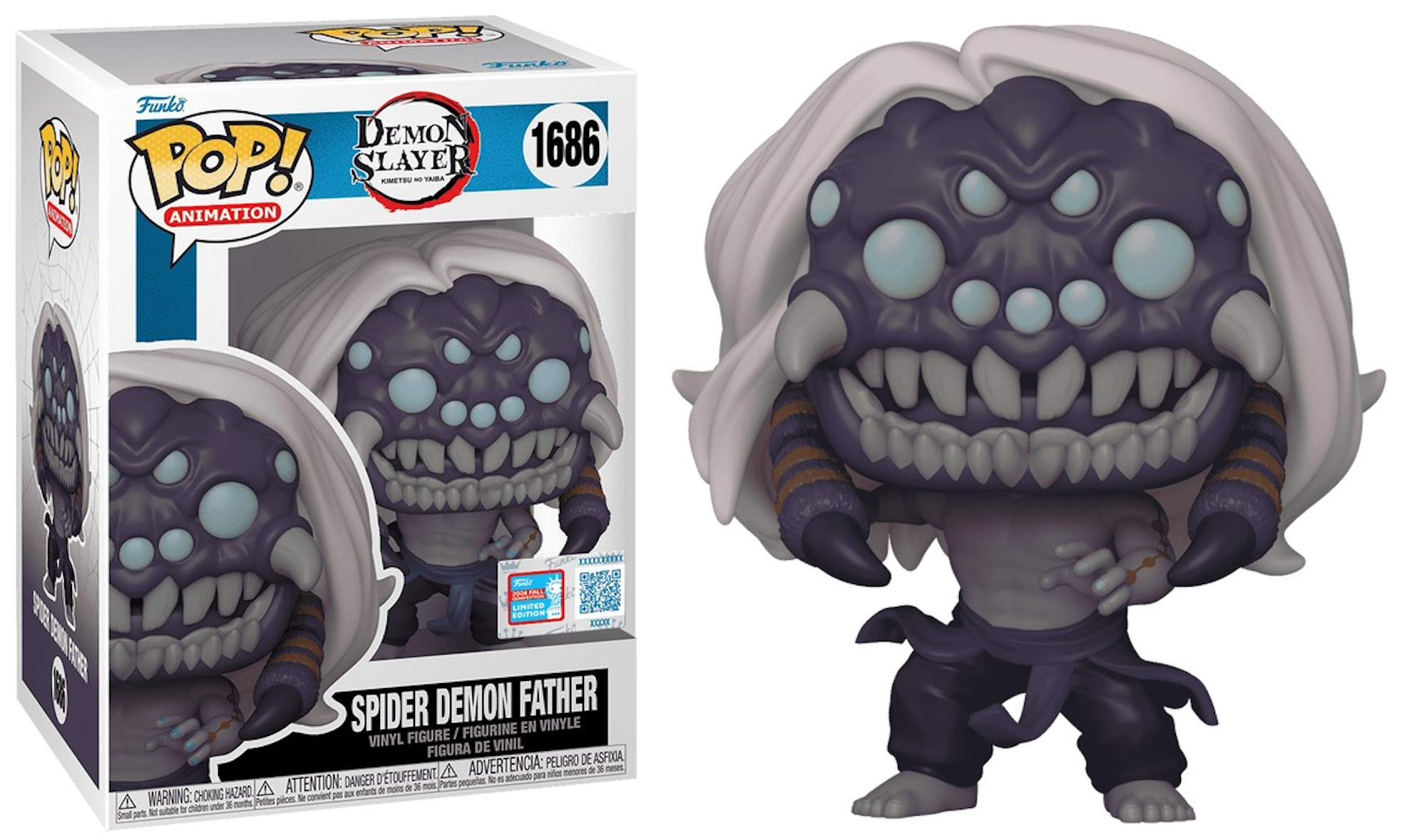 Spider Demon Father- #1686 - Funko Pop! - Demon Slayer- Animation - 2024 Fall Convention Exclusive