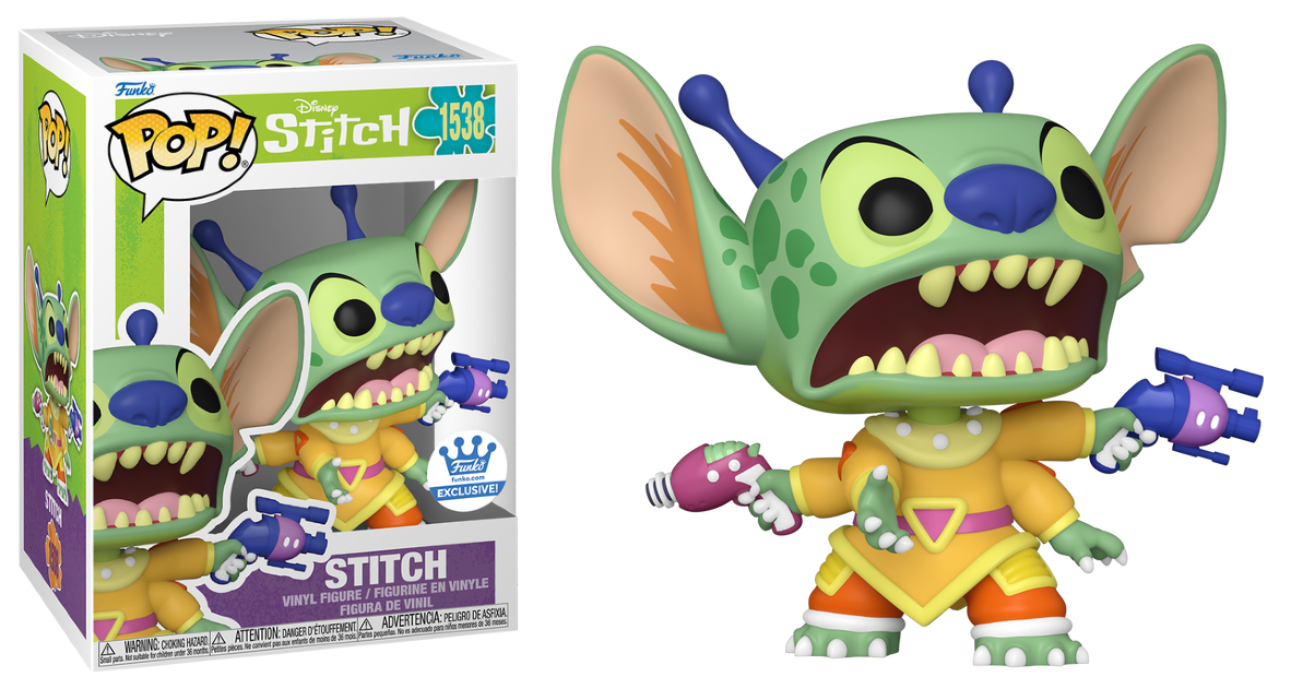 Stitch- #1538 - Funko Pop! - Disney - Lilo & Stitch - Funko Exclusive