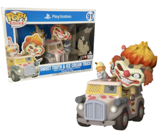 Sweet Tooth & Ice Cream Truck - #91 - Funko Pop! - Games - PlayStation - Game Stop Exclusive