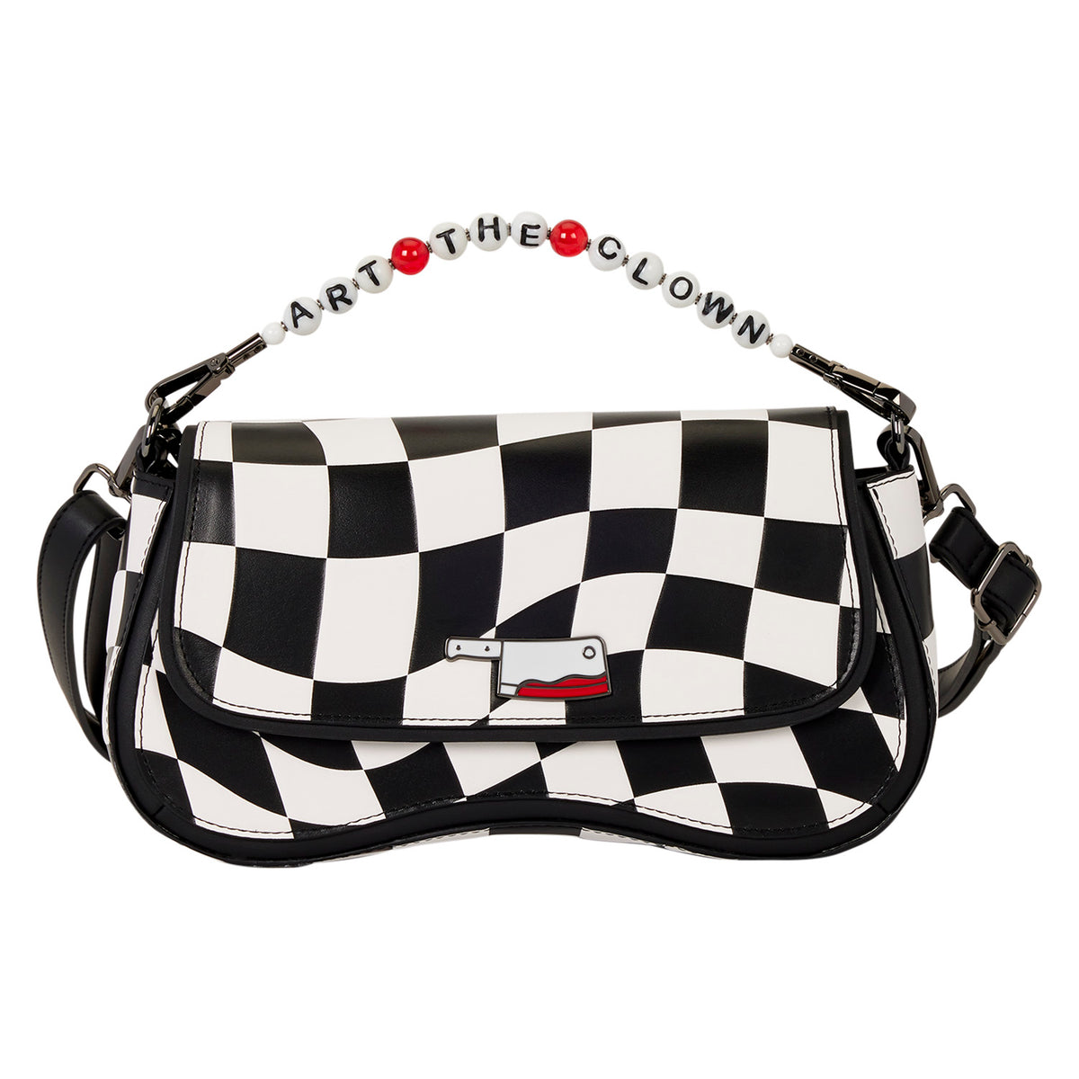 Terrifier Art the Clown Checkered Crossbody Bag - Loungefly - 9th Sept 2026