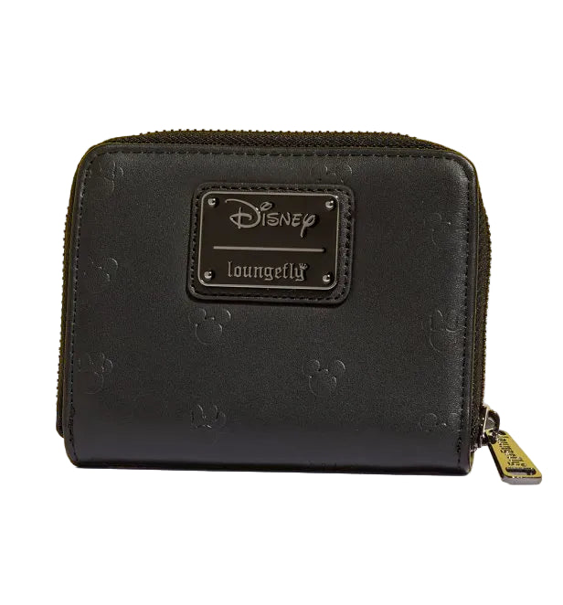 Disney Mickey & Minnie Mouse Embossed Small Zip Wallet - Loungefly