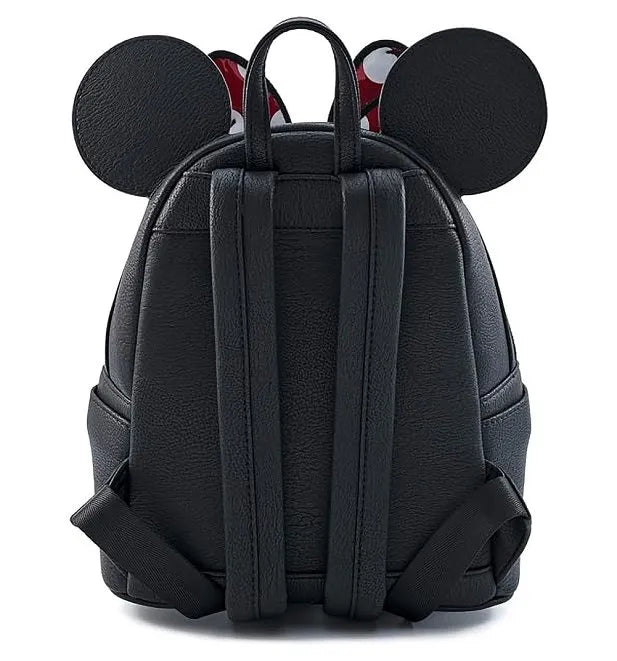 Disney Minnie Mouse Bow Mini Faux Leather Mini Backpack - Loungefly
