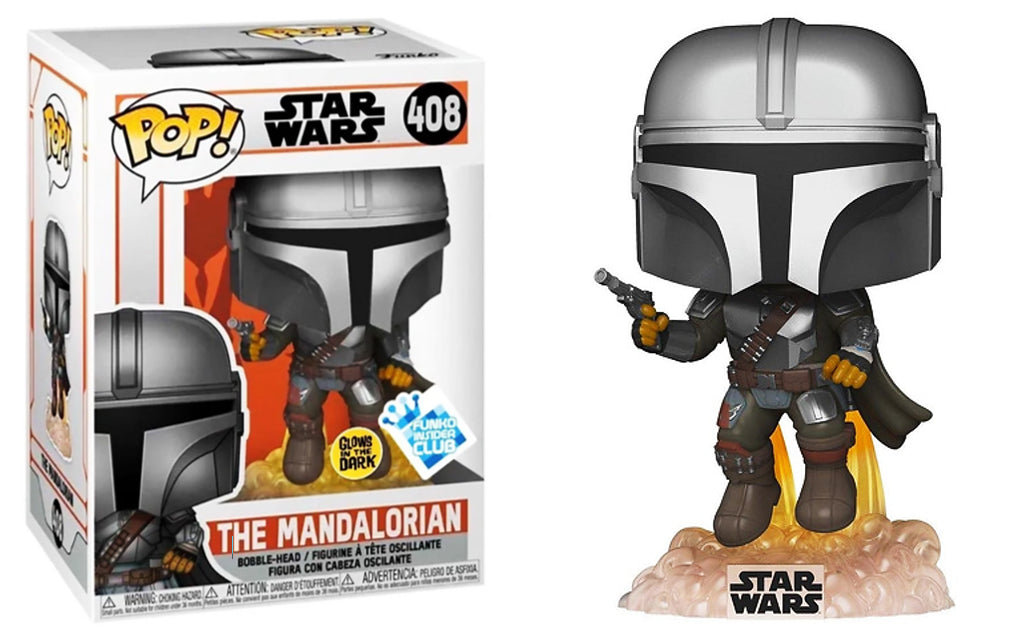 The Mandalorian - #408 - Funko Pop! - Star Wars - Glows In The Dark - Funko Insider Club