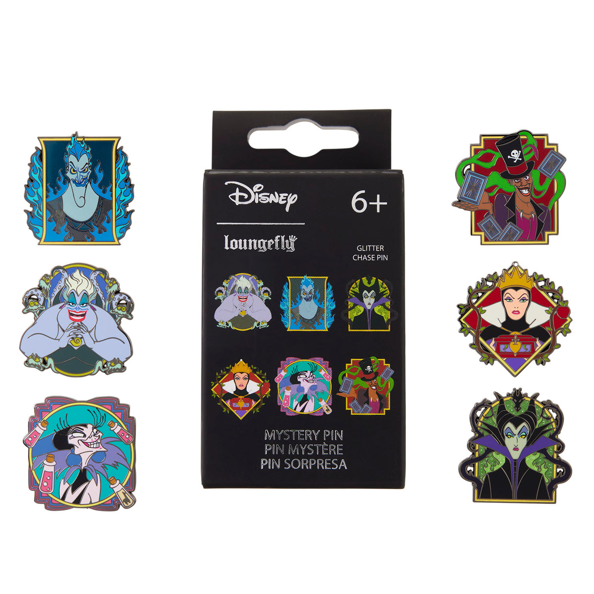 Disney Villains Mystery Box Pin - Loungefly - Pins - 9th Sept 2026