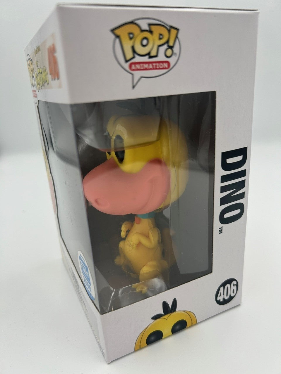 Dino (Yellow) - #406 - Funko Pop! - Animation - The Flintstones - Funko Exclusive