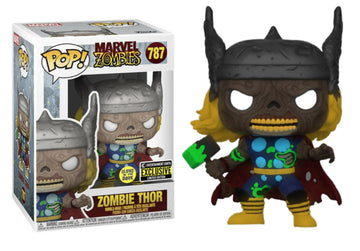 Zombie Thor - #787 - Funko Pop! - Marvel Zombies - Glows in The Dark - Entertainment Earth Exclusive