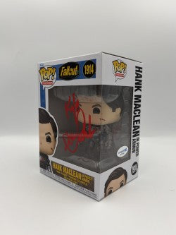 Hank Maclean In Power Armor - #1914 - Funko Pop! - Television - Fallout - Signed By Kyle Maclachlan - Certified By Autographcoa