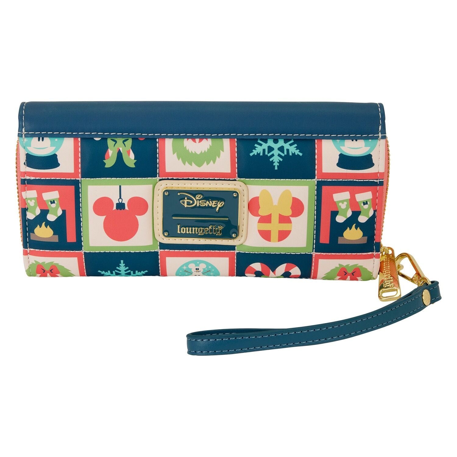 Disney Mickey and Minnie Holiday Flap Wallet – Loungefly