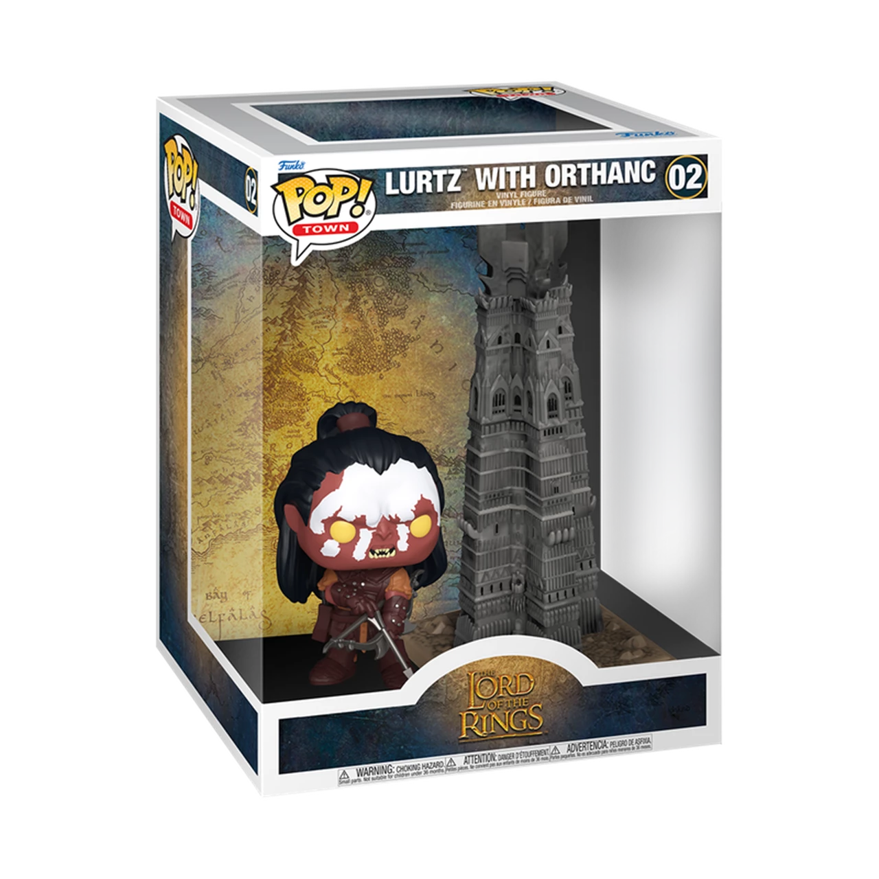 Lurtz With Orthanc - #02 - Funko Pop! - The Lord of the Rings - Town