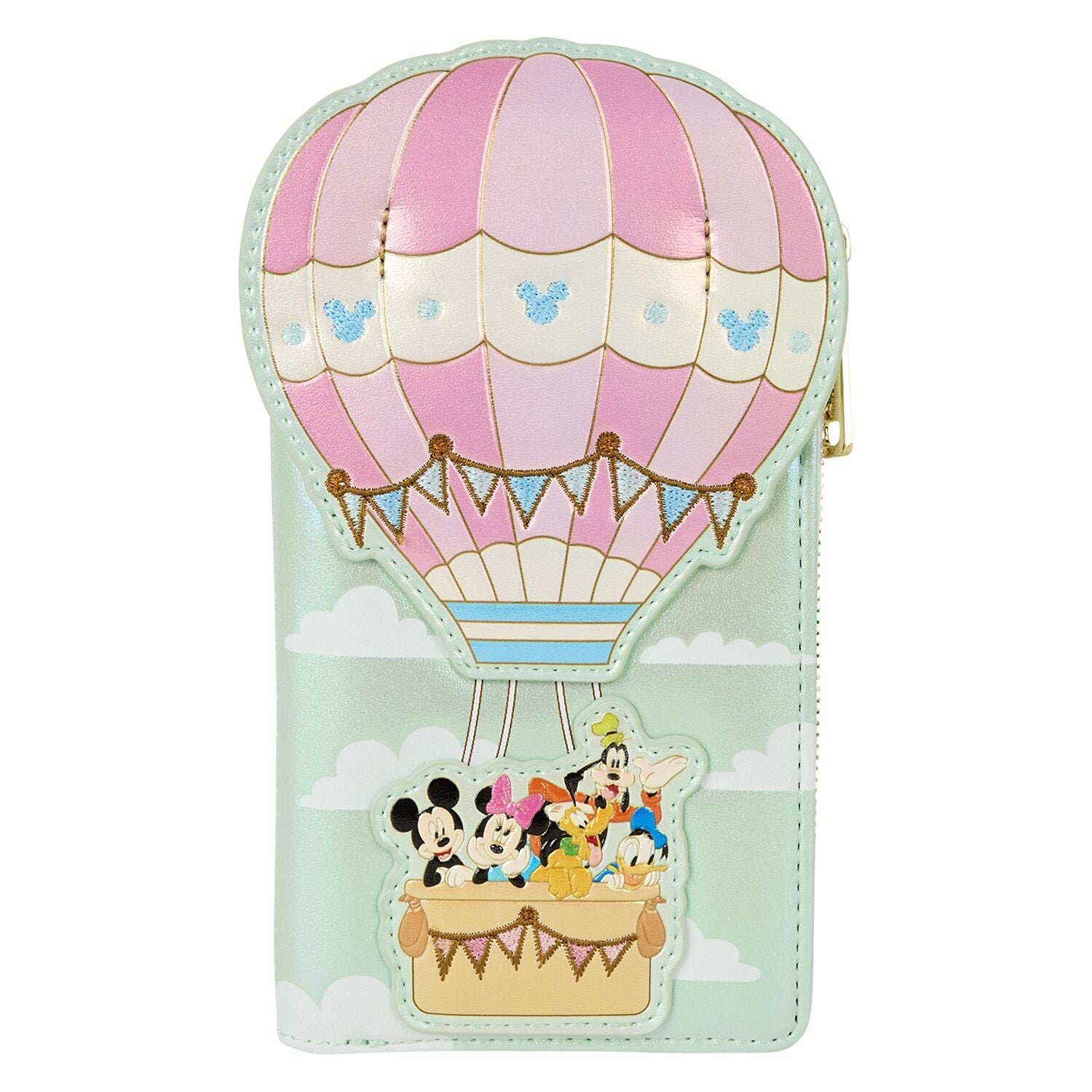 Disney Mickey and Friends Hot Air Balloon Wallet - Loungefly