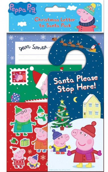 Paper Projects Peppa Pig Christmas letter Set