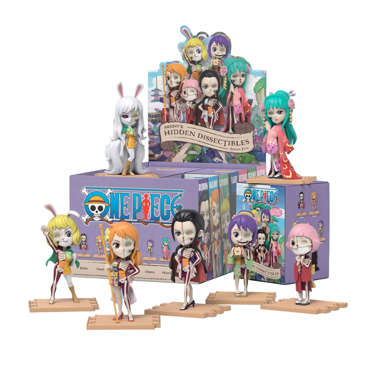 Freenys Hidden Dissectibles One Piece Ladies Series Mighty Jaxx Blind Box