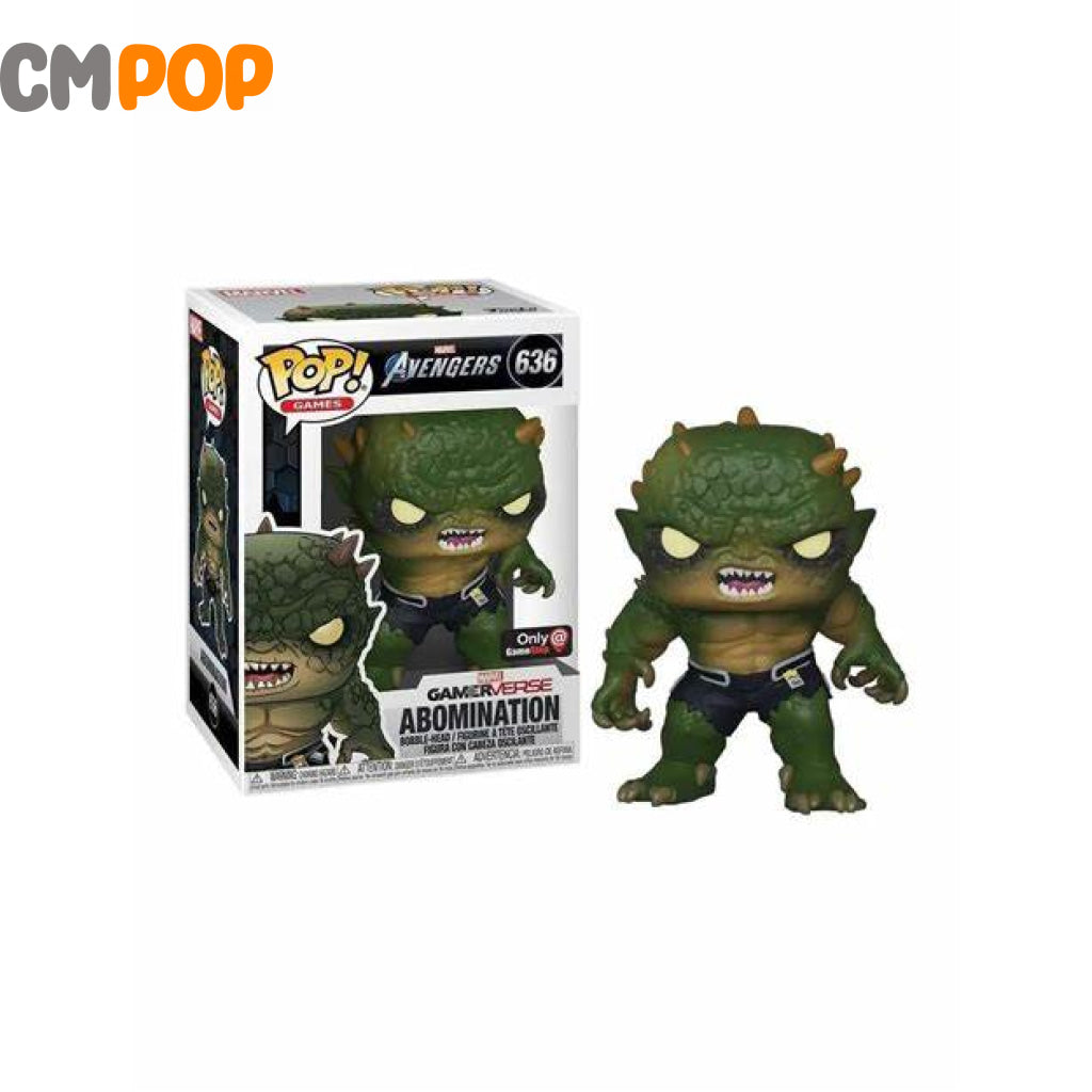 Abomination - #636 Funko Pop! Games Marvel Avengers Gamestop Exclusive Pop