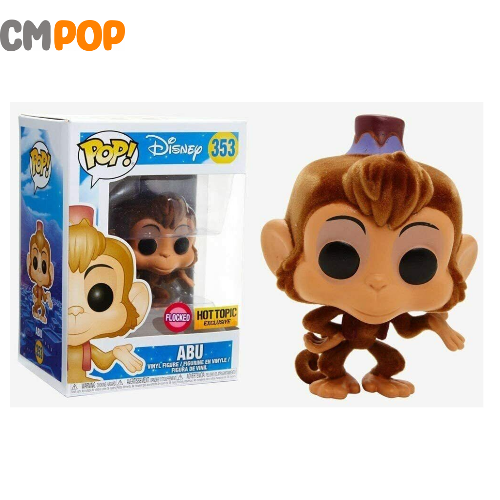 Abu - #353 Funko Pop! Disney Flocked Hot Topic Exclusive Pop
