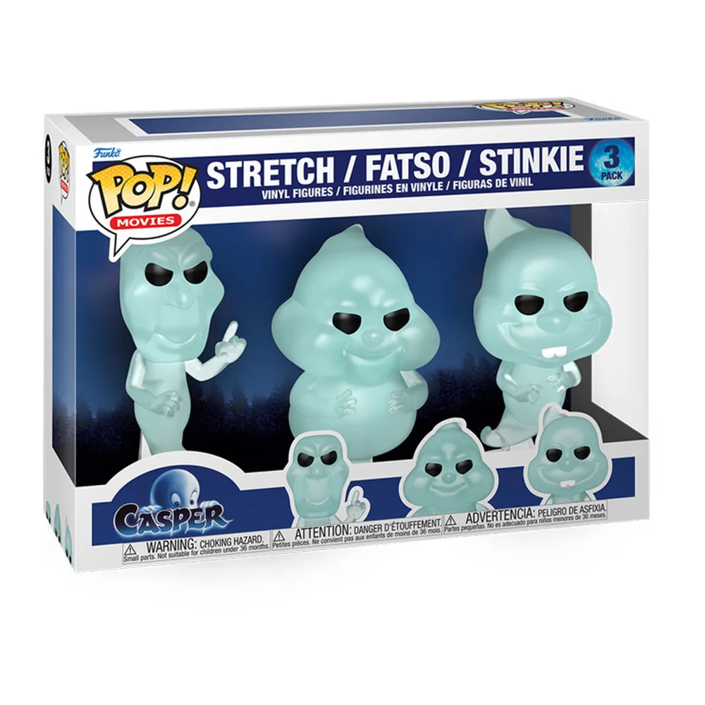 Ghostly Trio: Stretch, Fatso & Stinkie - 3 Pack - Funko Pop! - Movies - Casper