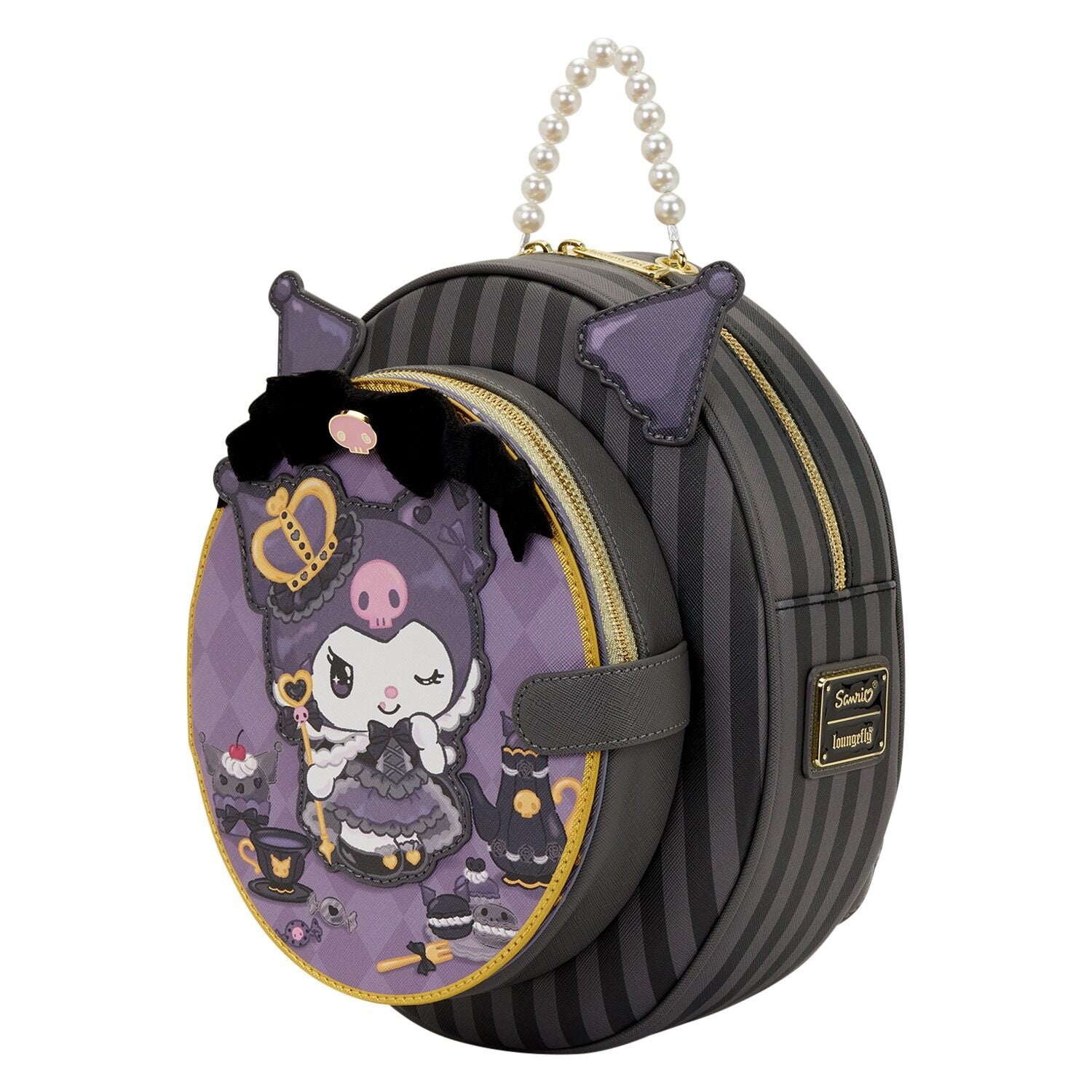 Sanrio Kuromi 20th Anniversary Cameo Mini Backpack – Loungefly