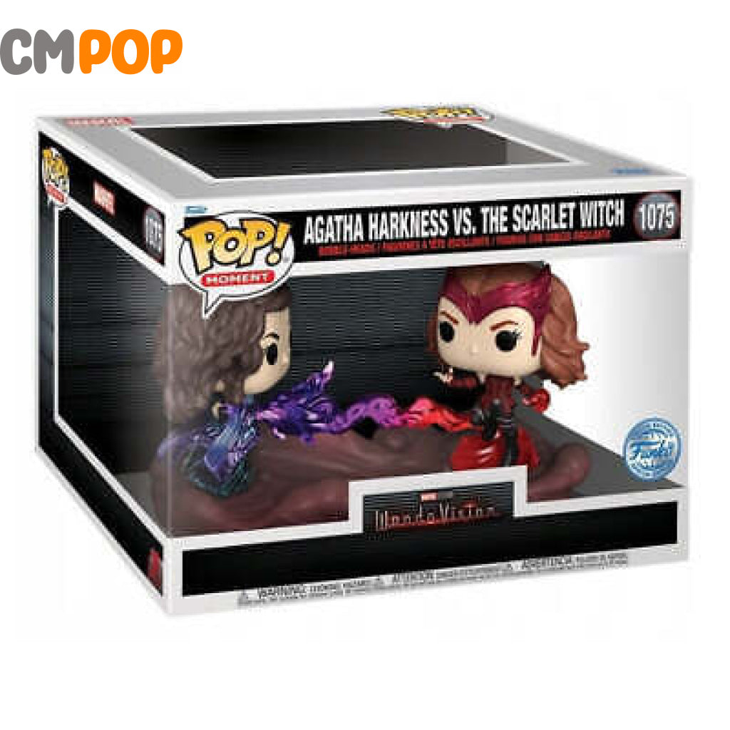 Agatha Harkness Vs The Scarlet Witch - #1075 Funko Pop! Marvel Wandavision Pop Moment Special