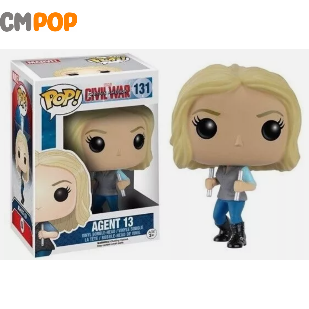 Agent 13 - #131 Funko Pop! Marvel Civil War Pop
