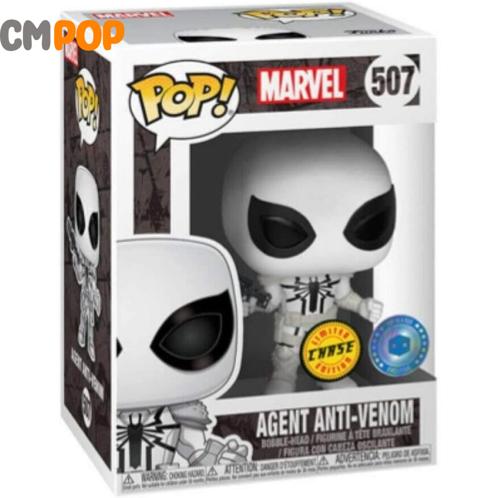 Agent Anti Venom - #507 Funko Pop! Marvel Chase Edition Pop In A Box Exclusive