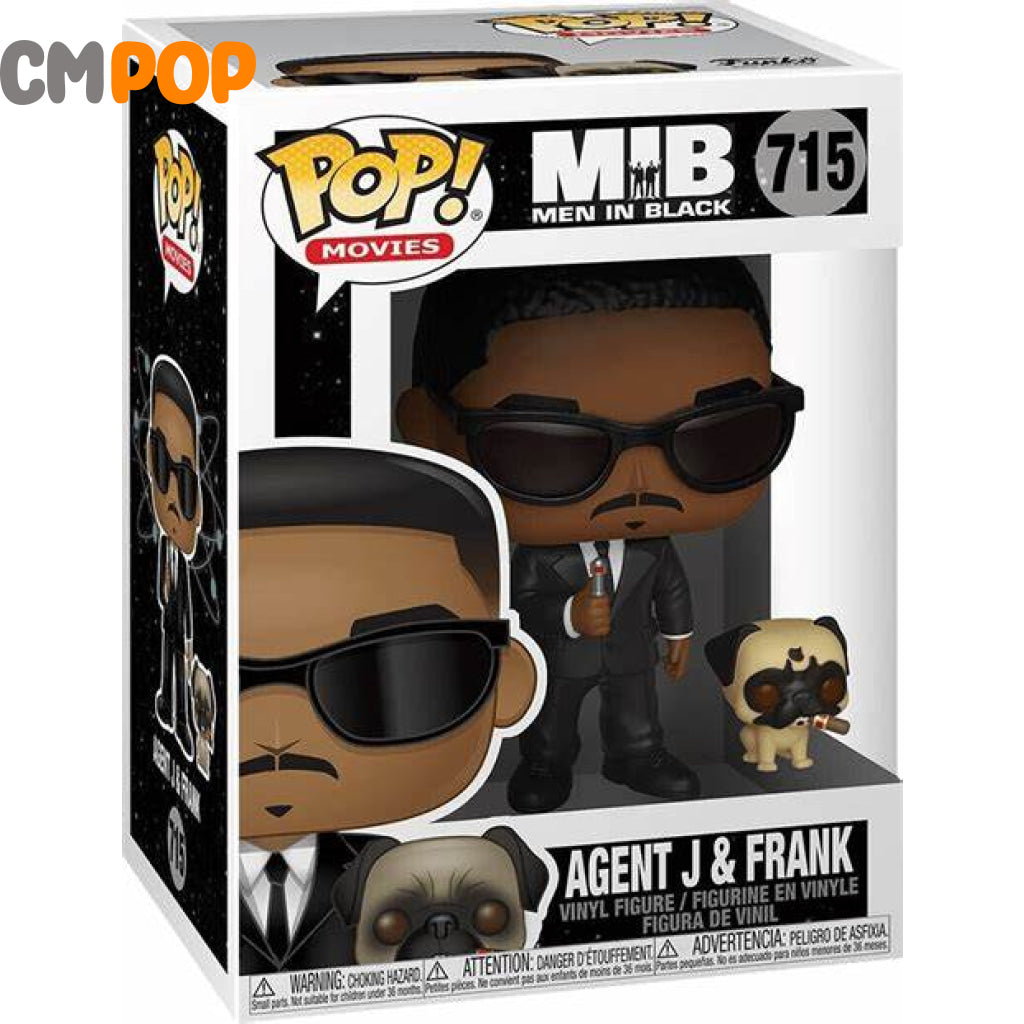 Agent J & Frank - #715 - Funko Pop! - Movies - Men In Black Funko Pop
