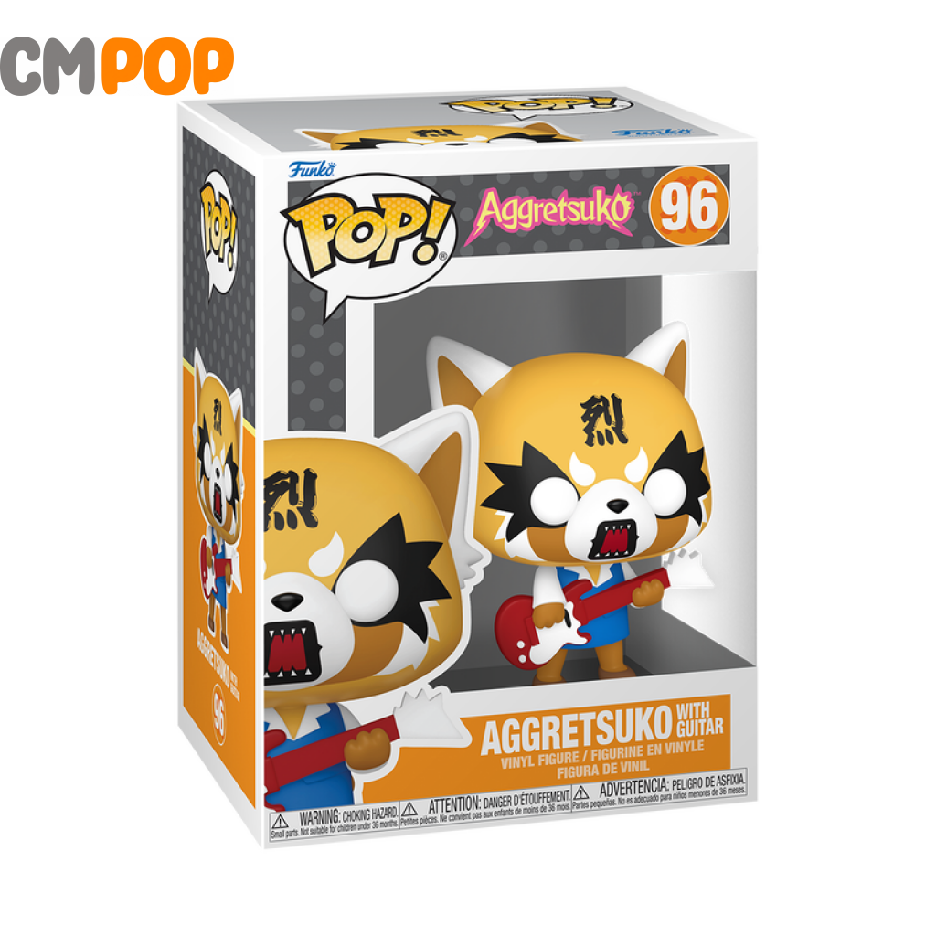 Aggretsuko With Guitar - #96- Funko Pop! Sanrio Hello Kitty And Friends Pop