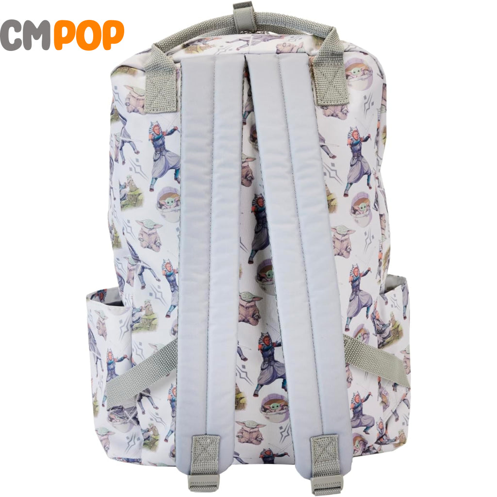 Ahsoka & Grogu AOP Star Wars Funko Nylon Backpack - Loungefly Loungefly