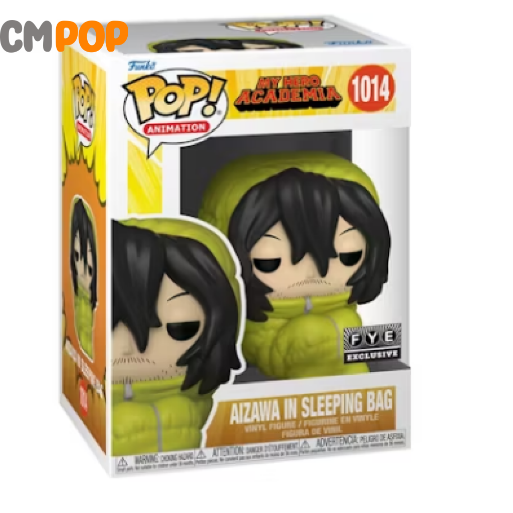 Aizawa In Sleeping Bag - #1014 My Hero Academia Fye Exclusive Funko Pop