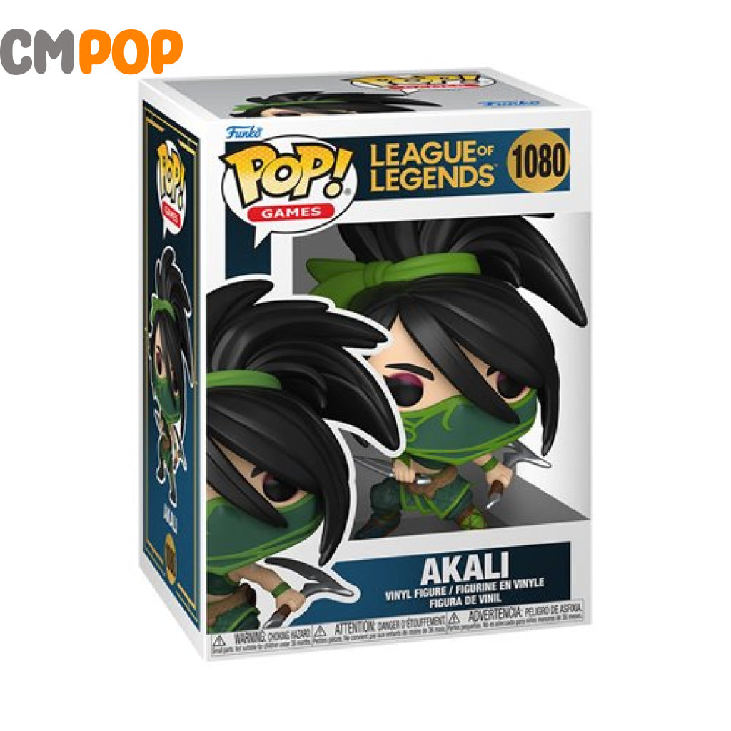 Akali - #1080 - Funko Pop! - League Of Legends - Games Funko Pop
