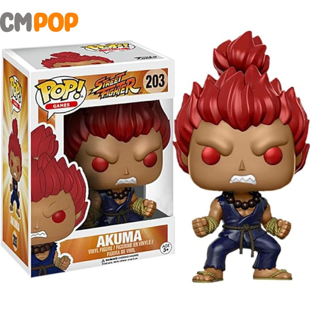 Akuma - #203 Funko Pop! Games Street Fighter