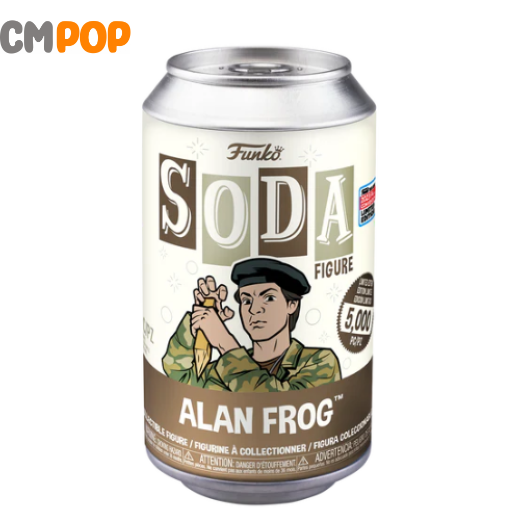 Alan Frog - Funko Vinyl Soda 5000 Pieces The Lost Boys Chance Of Chase Nycc 2023 Stickered Con