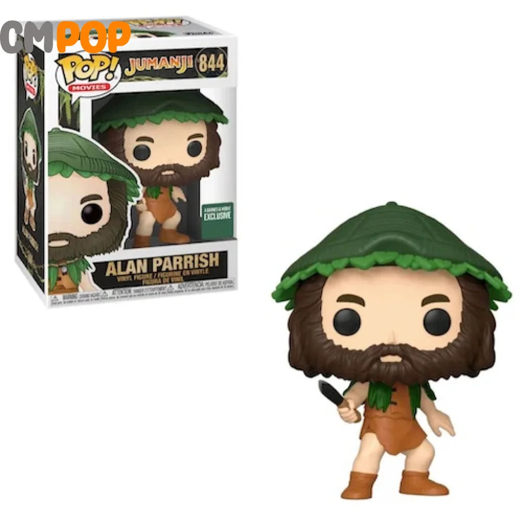 Alan Parrish - #844 Funko Pop! Movies Jumanji Barnes And Noble Exclusive