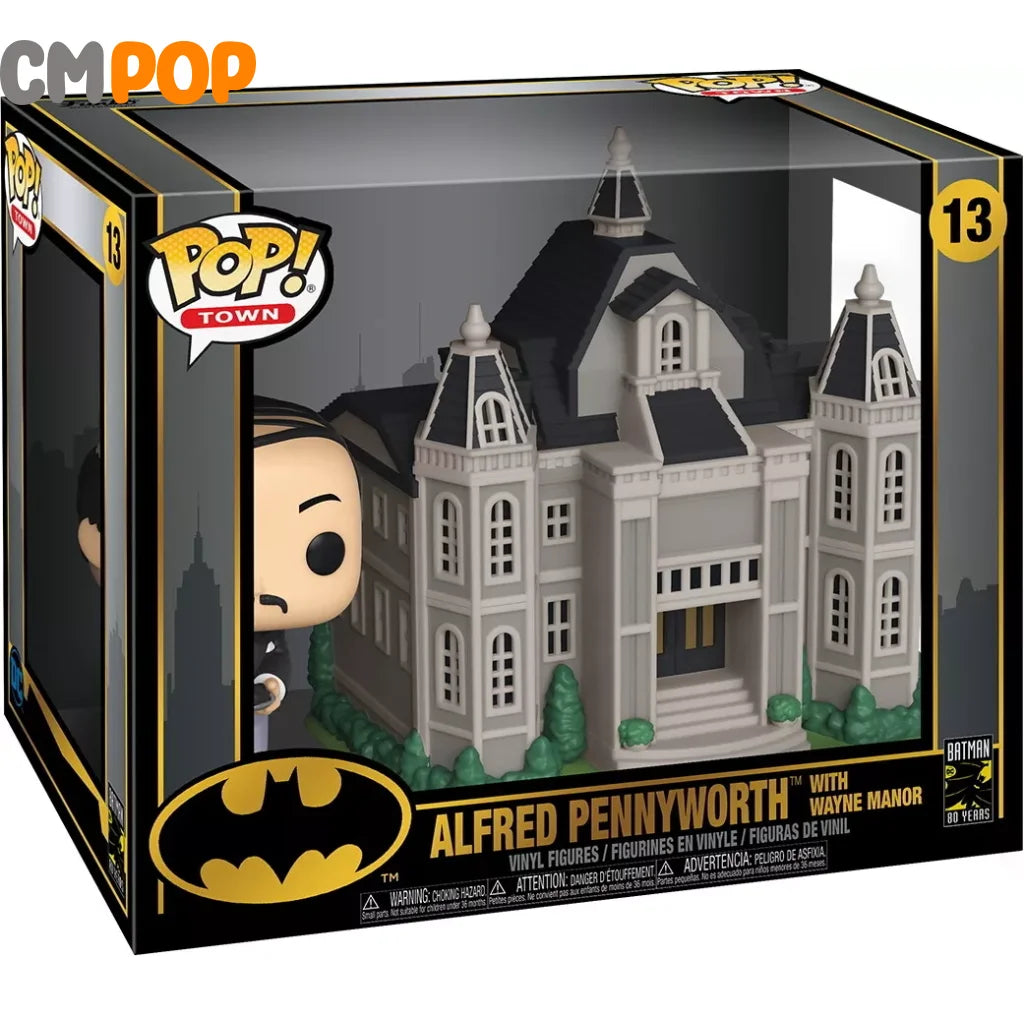 Alfred Pennyworth With Wayne Manor - #13 Funko Pop! Town