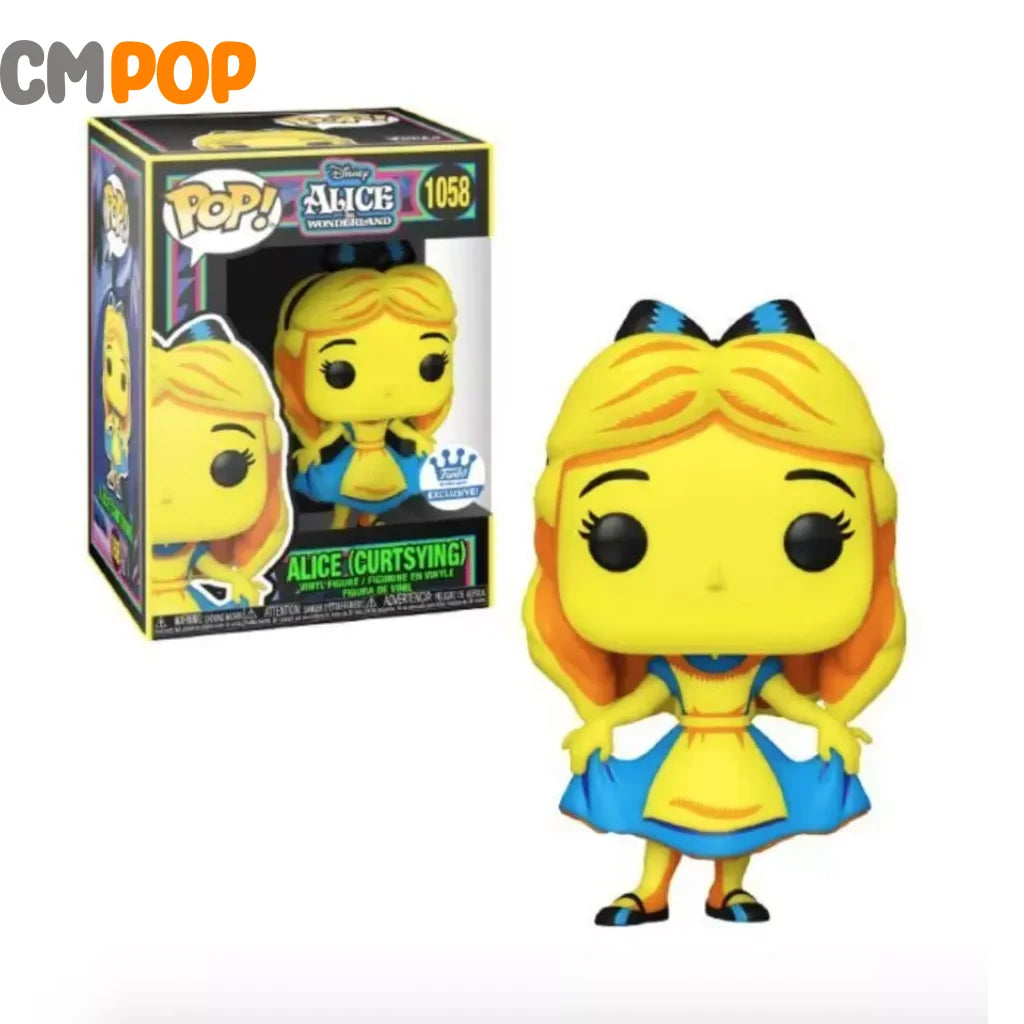 Alice (Curtsying) - #1058 Funko Pop! Disney In Wonderland Exclusive Pop