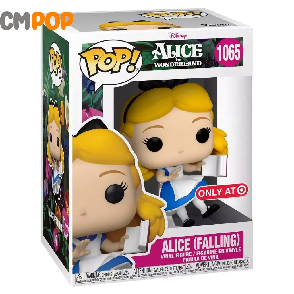 Alice Falling - #1065- Funko Pop! Disney Target Exclusive Pop