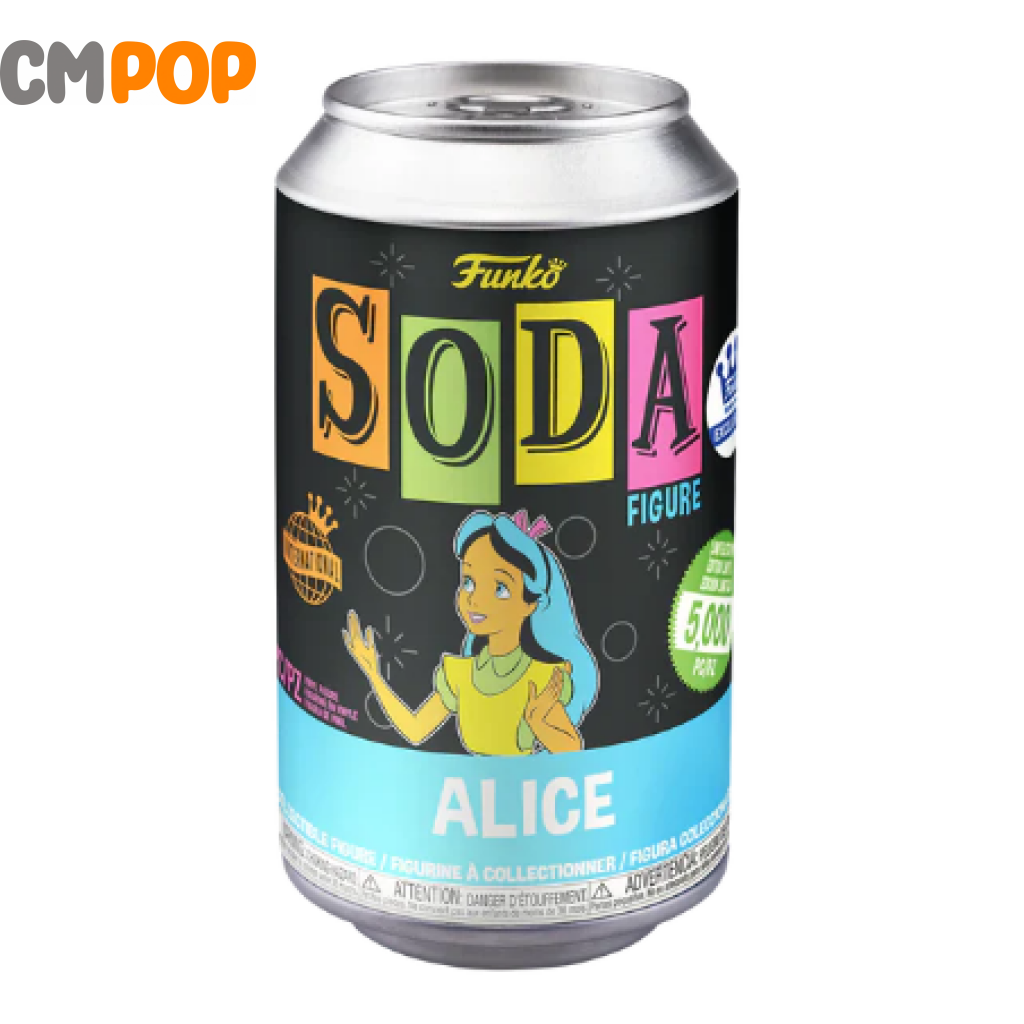 Alice - Funko Vinyl Soda 5 000 Pieces Chance Of Chase Exclusive