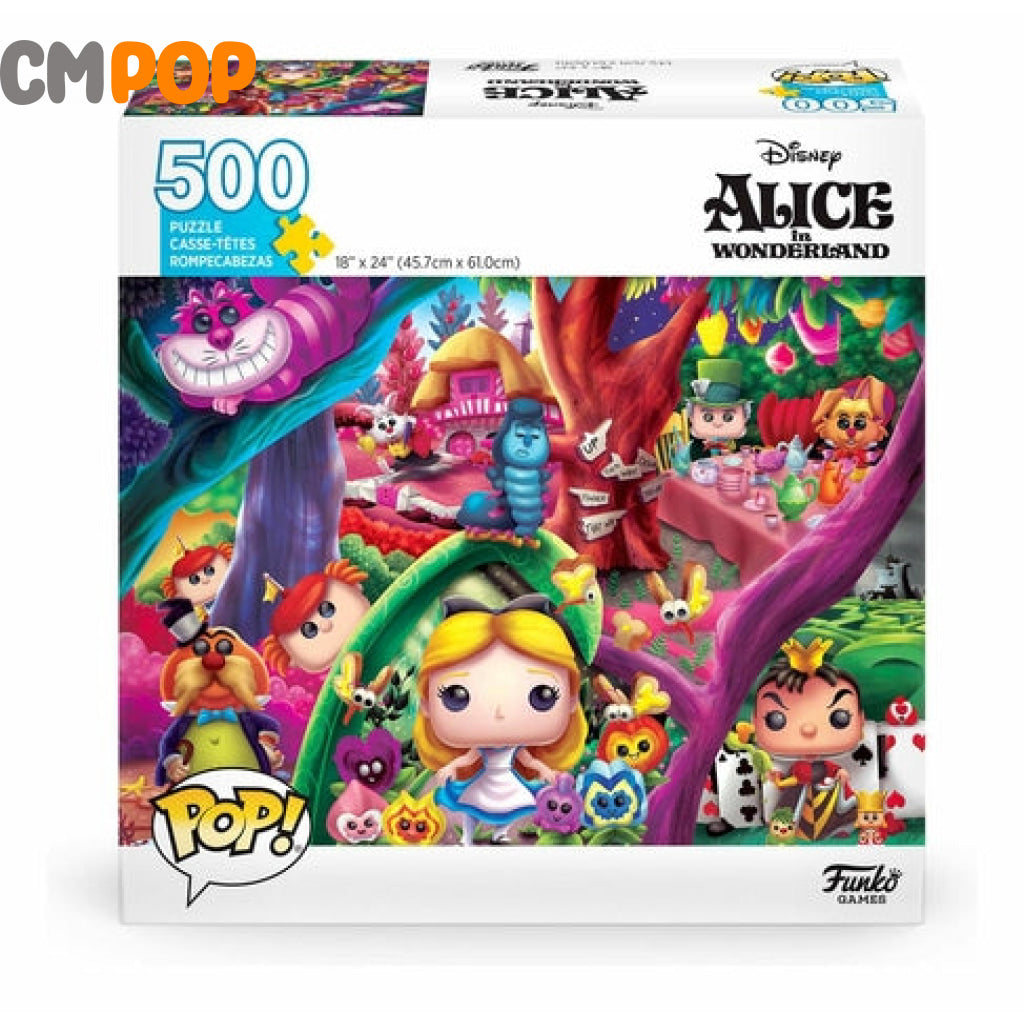 Alice In Wonderland - Pop! Puzzles 500 Pieces Funko Pop
