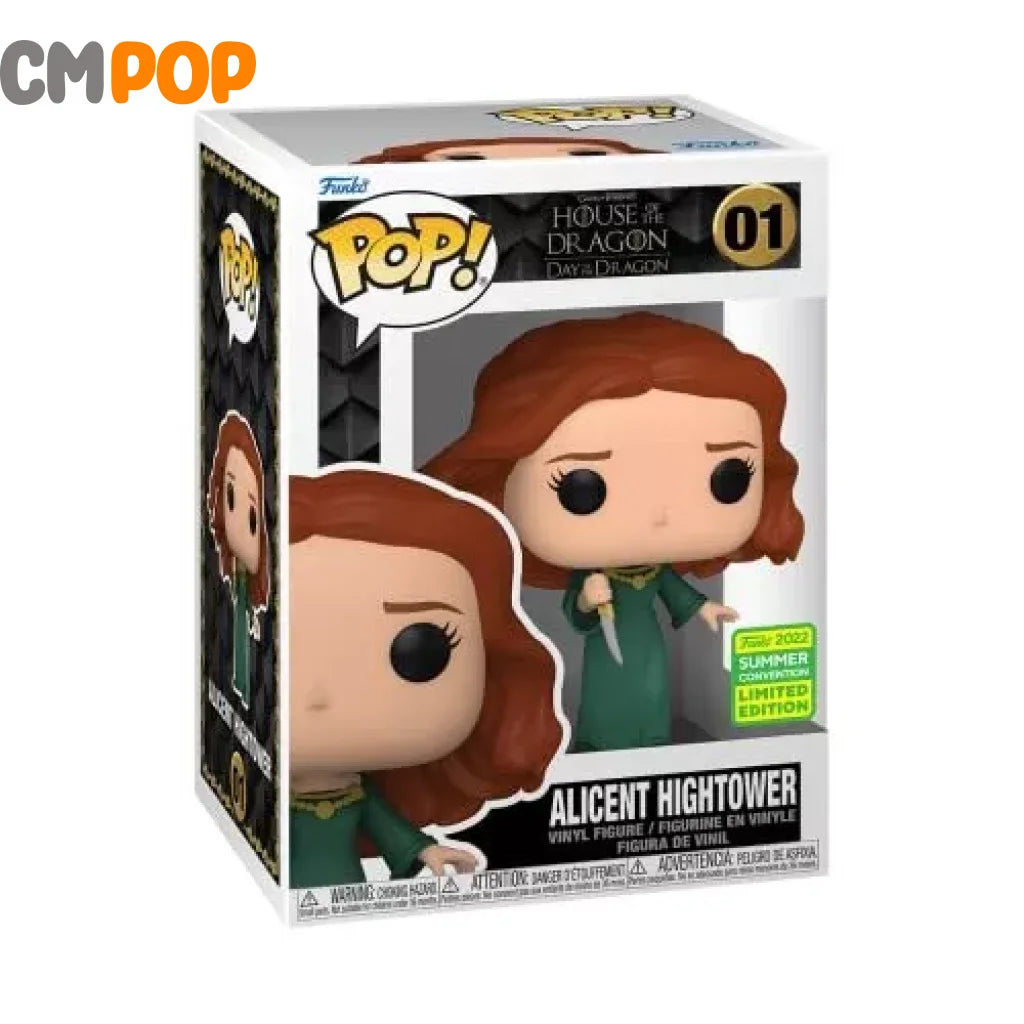 Alicent Hightower - #01 Funko Pop! House Of The Dragon/Day Dragon 2022 Convention Exclusive Pop