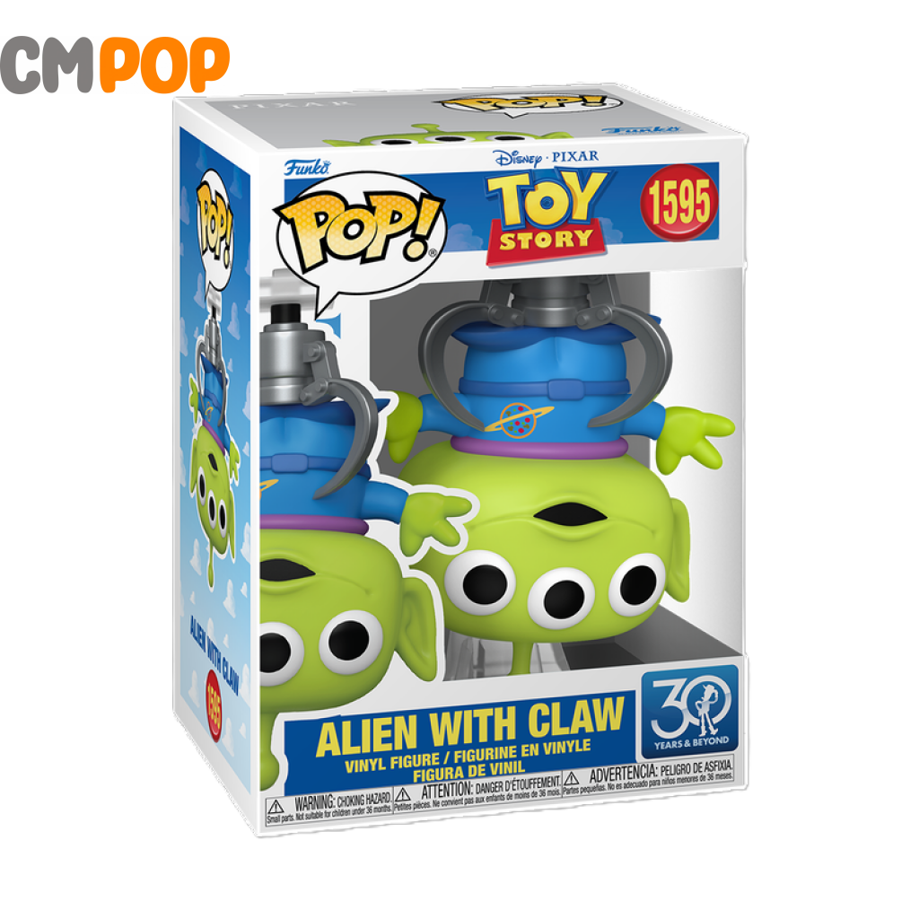 Alien with Claw - #1595 - Funko Pop! -Disney - Toy Story - 30th Anniversary Funko Pop