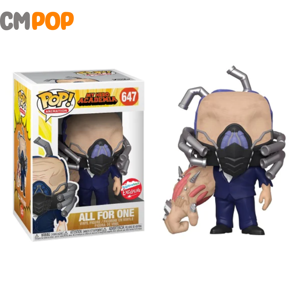 All For One - #647- Funko Pop! My Hero Academia Fugitive Toys Exclusive Pop