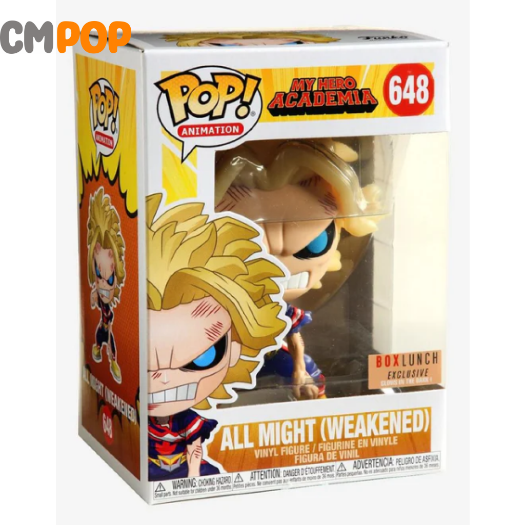 All Might (Weakened) - #648 Funko Pop! My Hero Academia Box Lunch Exclusive Pop