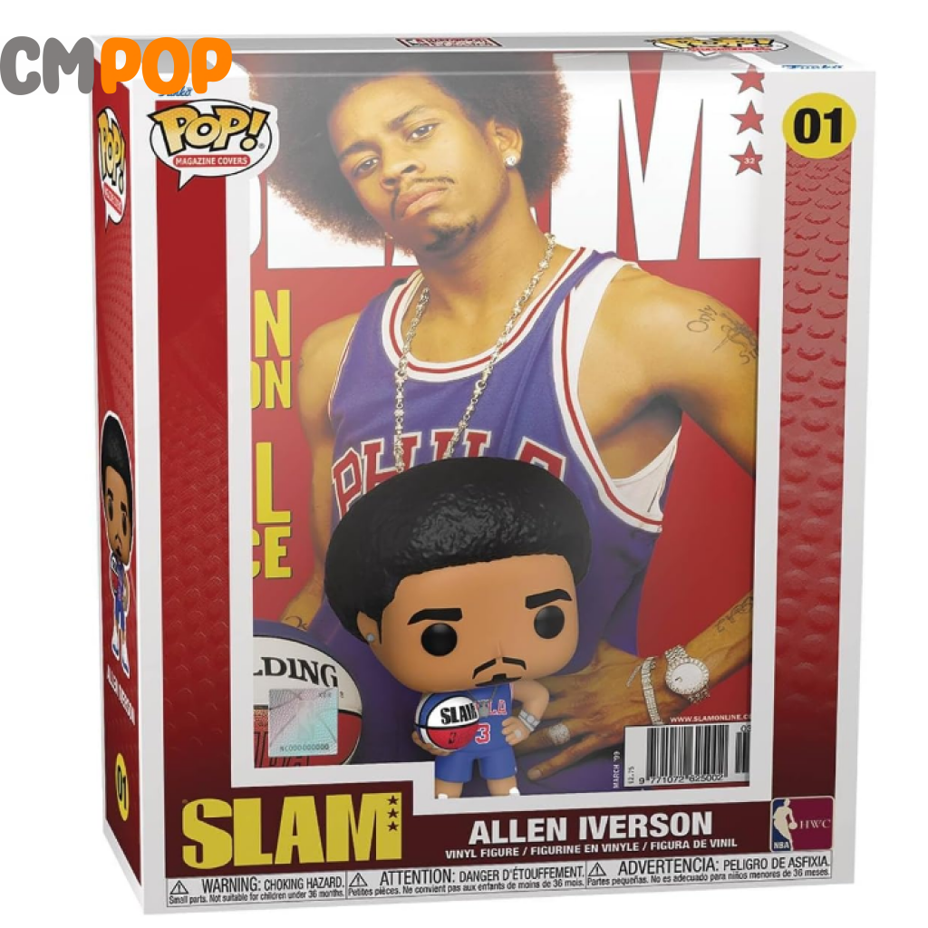 Allen Iverson #01 - Funko Pop! Nba Magazine Covers Pop