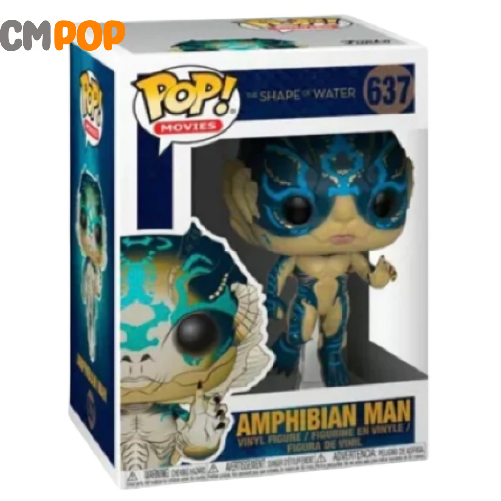 Amphibian Man - #637 Funko Pop! The Shape Of Water Pop